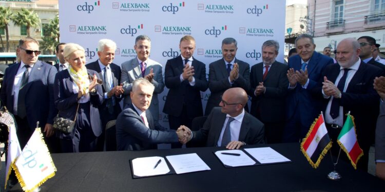 إتفاقية تعاون بين صندوق الودائع والقروض ( CDP ) وبنك الإسكندرية لدعم قطاع الأغذية الزراعية في مصر