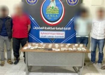ضبط 4 عناصر إجرامية وبحوزتهم 135 كيلو جرامًا من الحشيش في الإسماعيلية