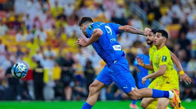 موعد مباراة النصر والهلال فى الدورى السعودى
