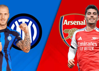 موعد مباراة إنتر ميلان الإيطالي وأرسنال الإنجليزي