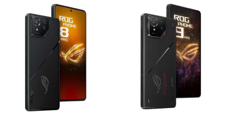 ROG Phone 9 Pro و ROG Phone 8 Pro ROG Phone 9 Pro و ROG Phone 8 Pro