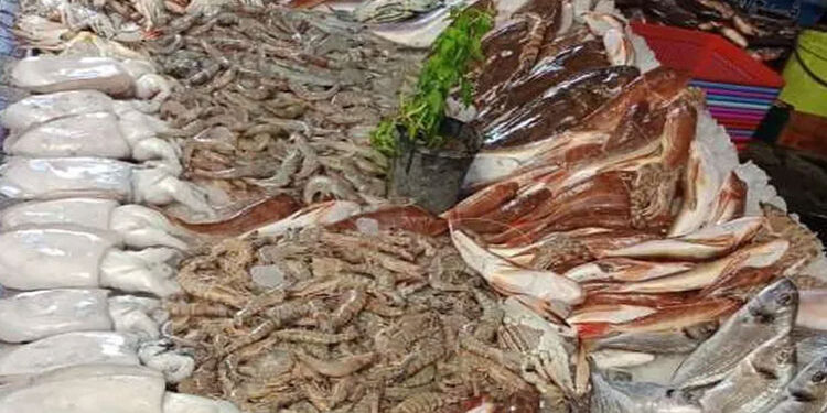 أسعار الأسماك في سوق العبور اليوم الجمعة