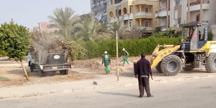 رئيسا جهازي بدر والعاشر من رمضان يتفقدان أعمال التطوير ورفع الكفاءة وتنسيق الموقع