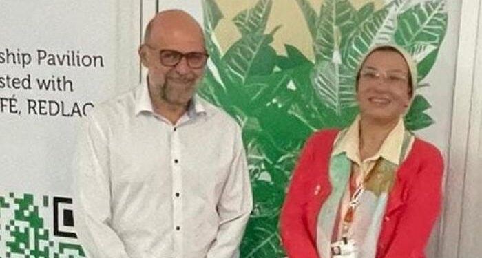 وزيرة البيئة تعقد لقاءا ثنائيا مع الرئيس التنفيذي لمرفق البيئة العالمية GIF