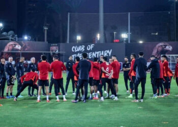 الأهلي يستعد لمواجهة الاتحاد السكندري فى الدوري