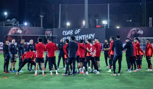 الأهلي يستعد لمواجهة الاتحاد السكندري فى الدوري