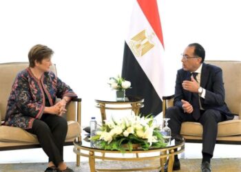 رئيس الوزراء يستقبل مدير عام صندوق النقد الدولي والوفد المرافق لها