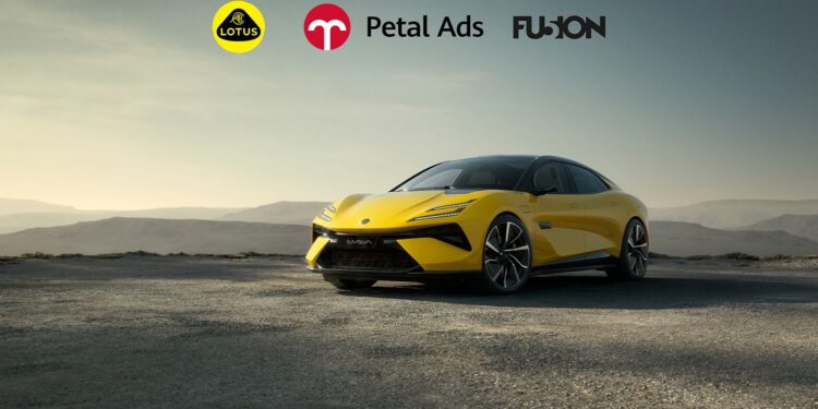 إعلانات Petal Ads ولوتس للسيارات يحققان نجاحاً مشهوداً بتقديم تعريف مبتكر لإعلانات السيارات الفاخرة