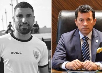 وزير الشباب والرياضة يلتقي أسرة الراحل محمد شوقي لاعب كفر الشيخ