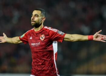 عمرو السولية يسجل الهدف الأول للأهلى أمام الاتحاد السكندري من ركلة جزاء