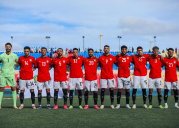 منتخب مصر يتقدم على الرأس الأخضر بهدف طاهر محمد فى الشوط الأول