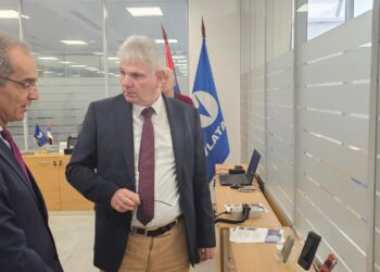 وزير الاتصالات يبحث مع مسئولين حكوميين صربيين التعاون وتبادل الخبرات فى مراكز البيانات