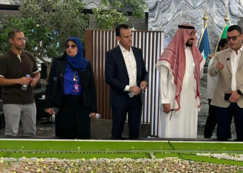 وزير الإسكان يزور مشروع الفرسان بالعاصمة السعودية الرياض الذى تنفذه الشركة الوطنية لخدمات الإسكان