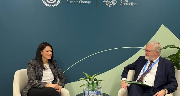 وزيرة التخطيط تبحث توسيع مظلة التعاون مع مسئولي الحكومات وشركاء التنمية خلال فعاليات مؤتمر المناخ