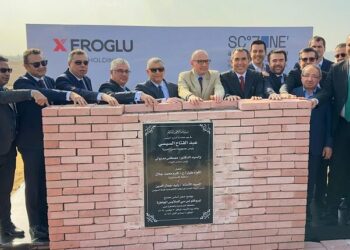 اقتصادية قناة السويس تضع حجر الأساس لمشروع إروغلو إيجيبت للملابس الجاهزة بالقنطرة غرب