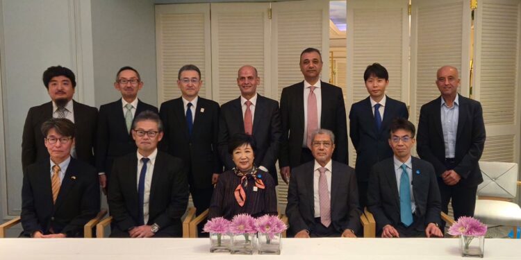 مجلس الأعمال المصري الياباني يبحث مع محافظ طوكيو  دعم التعاون الإقتصاي بين مصر واليابان