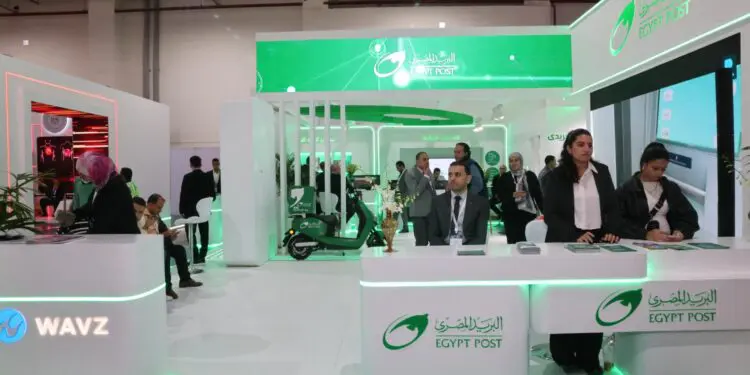 بالصور..جناح “البريد المصري”.. يشهد إقبالاً كبيرًا في معرض “Cairo ICT 2024”
