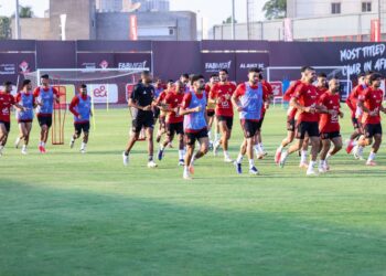 الأهلي يستأنف تدريباته اليوم استعداداً لمواجهة الاتحاد السكندري