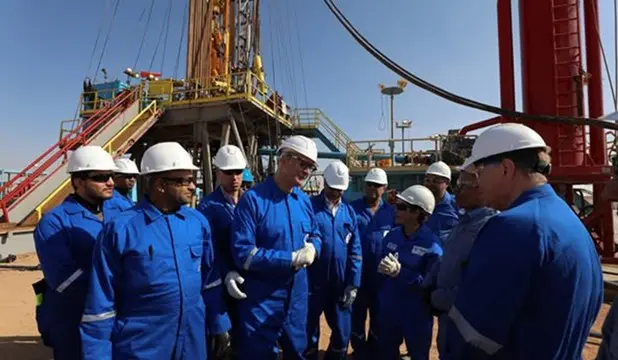 بدء أعمال الحفر التنموى فى البئر “ارطا 92” التابع لشركة بتروبكر للبترول
