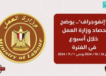 بالانفوجراف والفيديو.. حصاد وزارة العمل في 7 أيام