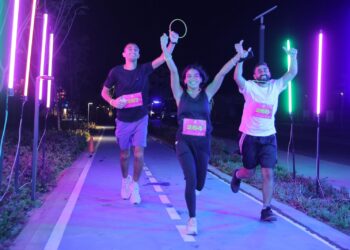 تراي فاكتوري تعلن انطلاق النسخة الثانية من سباق ذا جلو ران (The Glow Run) برعاية بالم هيلز
