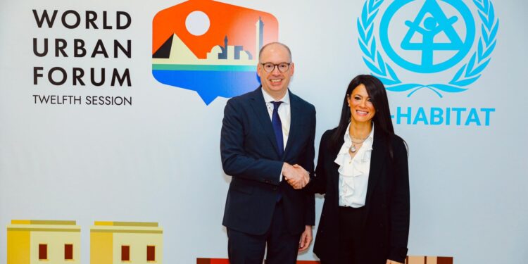 وزيرة الدولي تُشارك في افتتاح جناح ألمانيا وتعقد جلسة مباحثات مع نظيرها الألماني لمناقشة تطوير العلاقات المُشتركة