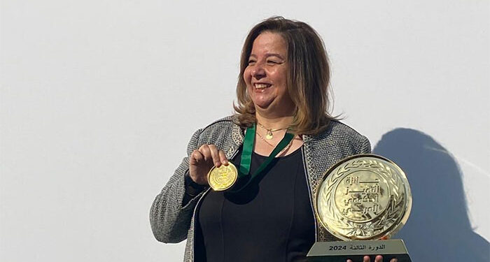 “مي عبد الحميد” تحصد جائزة “أفضل مدير عام لهيئة أو مؤسسة عربية” بجائزة “التميز الحكومي العربي”