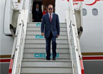 الرئيس السيسى يصل “ريو دي جانيرو” بالبرازيل للمشاركة فى قمة مجموعة العشرين