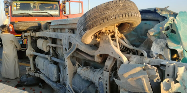 إصابة 17 شخصا في إنقلاب سيارة بأسيوط