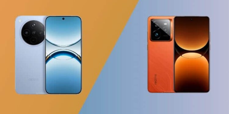 Realme GT 7 Pro و Oppo Find X8 Realme GT 7 Pro و Oppo Find X8