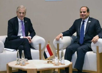 الرئيس السيسي يلتقي رئيس وزراء النرويج