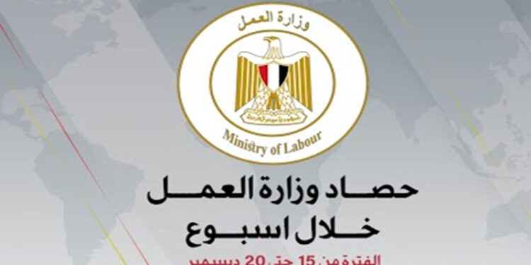 “فيديو” و”إنفوجراف” ..حصاد وزارة العمل في اسبوع