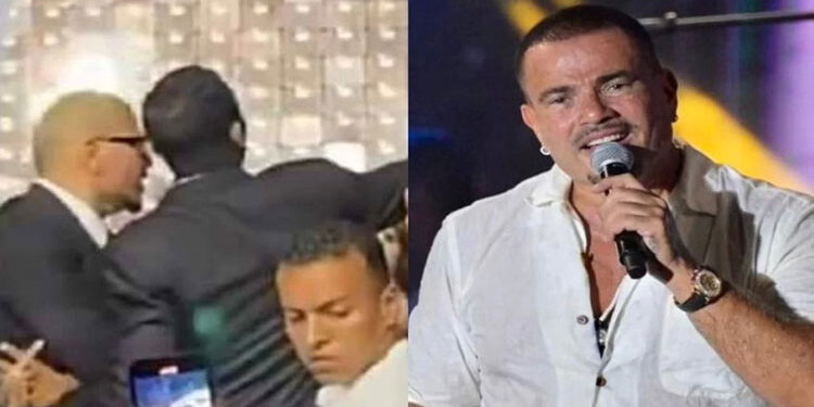 الجنح تودع حيثيات تغريم عمرو دياب لصفع شاب فى حفل زفاف