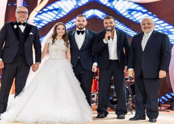 حفل زفاف ابن الإعلامى عمرو الليثى يتصدر التريند