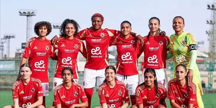 تشكيل الأهلي أمام الطيران فى دورى الكرة النسائية