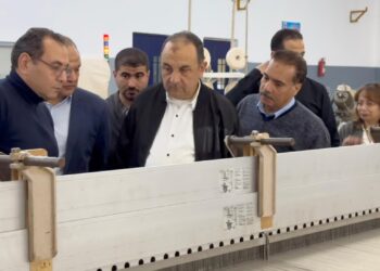وزير قطاع في جولة ميدانية موسعة بشركة “غزل المحلة” لمتابعة سير العمل ومشروعات التطوير