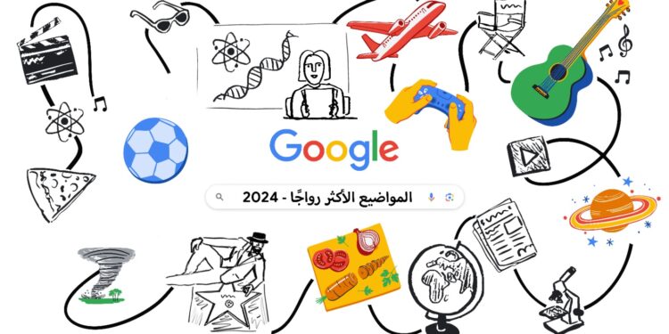 Google تكشف عن مواضيع البحث الأكثر رواجًا لعام 2024 في الشرق الأوسط وشمال أفريقيا