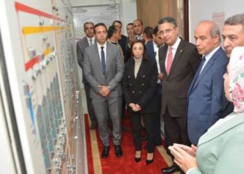 وزير التموين ومحافظ البحيرة يتفقدا صومعة دمنهور التابعة للشركة القابضة للصوامع والتخزين