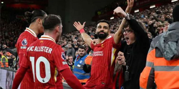 جدول ترتيب الدوري الإنجليزي بعد فوز ليفربول على مانشستر سيتي