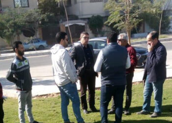 رئيس جهاز المنيا الجديدة يتفقد أعمال رفع الكفاءة والتطوير بعددٍ من المناطق بالمدينة