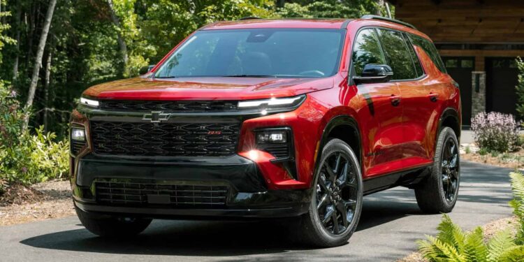 أسعار شيفروليه ترافرس 2025 بالسعودية