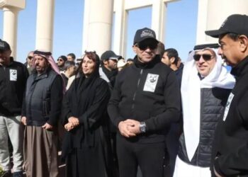 وزير الرياضة ونظيره الإماراتي يطلقان شارة ماراثون زايد الخيري بالعاصمة