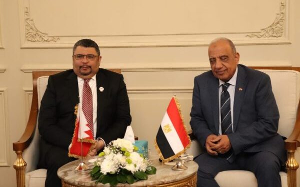 وزير الكهرباء يبحث سبل دعم وتعزيز التعاون مع وزير الطاقة البحريني