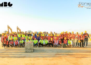 شركةDevelopments MBG تضع حجر الأساس لبدء الإنشاءات في مشروعها السياحي و السكني المتميز “دوراي باي” برأس البر
