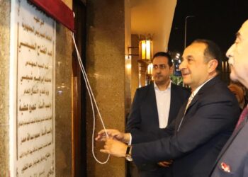 وزير قطاع الأعمال العام يفتتح معرض “بونتريمولي” التاريخي بعد التطوير