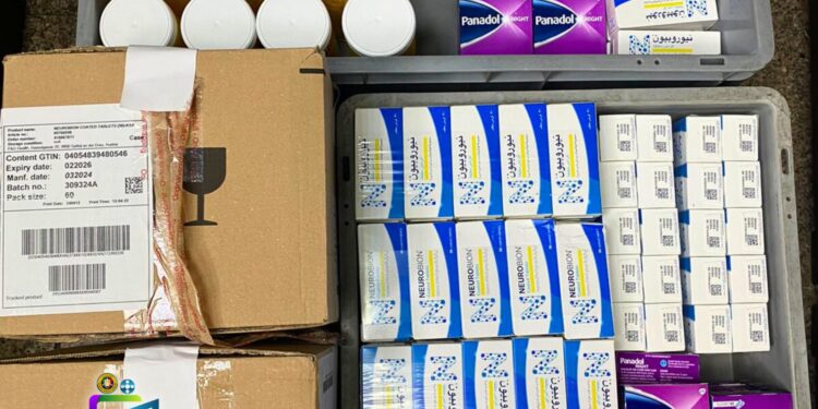 جمارك الأقصر تحبط ثلاث محاولات تهريب كمية من الأدوية