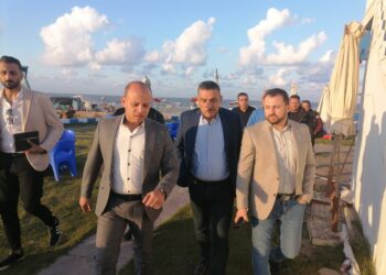 مسئولو “الإسكان” يتفقدون سير العمل بمشروعات مدينة دمياط الجديدة