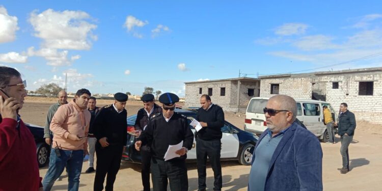 رئيس الجهاز: إزالة إشغالات وتعديات على الأراضى الواقعة تحت ولاية جهاز القطاع الثالث للساحل الشمالى الغربي