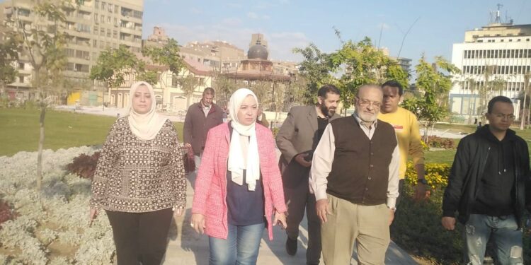 رئيس “جهاز مثلث ماسبيرو” تتابع أعمال تطوير حديقة الأزبكية والصيانة بمنطقة الإسكان البديل بماسبيرو