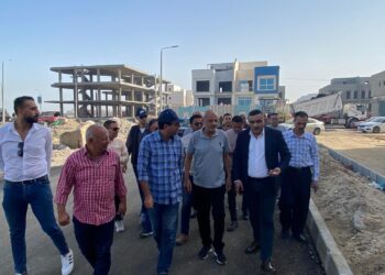 رئيس جهاز دمياط الجديدة يتفقد مشروعات الإسكان والطرق والتطوير والمرافق ومحطات الصرف